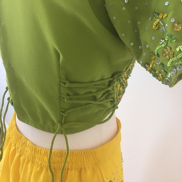 Lemon Lehenga - Picture 6 of 8